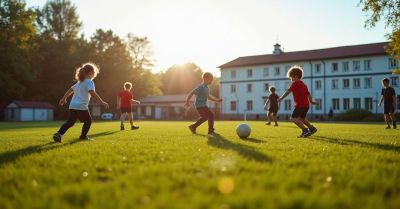 Boisko przy SP1 w Naleczowie - serce sportowej aktywności dla najmłodszych