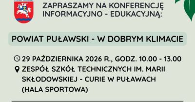 Konferencja o klimacie odbędzie się 29 października
